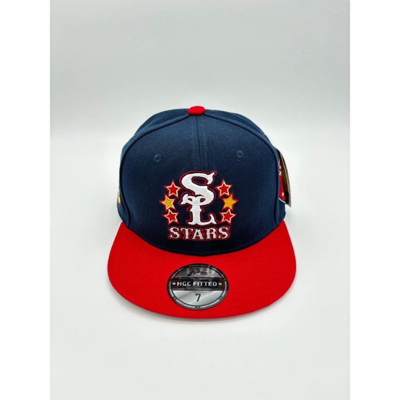 Headgear Classics Other - Headgear Classics St‎ Louis Stars Negro League Champs Fitted Hat Navy Red Size 7